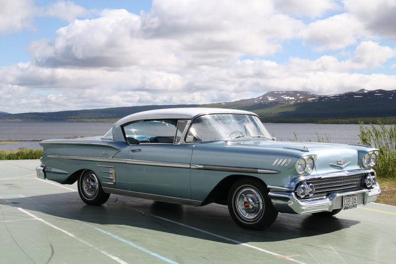 VÄLKOMMEN TILL SÖREN FJELLSTEDT: CHEVROLET IMPALA SPORT COUPE 1958 TILL
